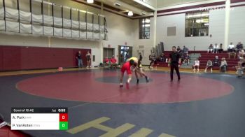 132 lbs Consi Of 16 #2 - Alex Park, Hammond School vs Pat VanRoten, St. Anthony's