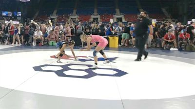 95 lbs Champ. Rd Of 32 - Livia Smith, Iowa vs Lindsey Lau, Hawaii