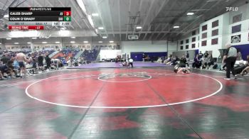 184 lbs Round 1 (10 Team) - Caleb Sharp, Avila vs Colin O`grady, St. Ambrose University