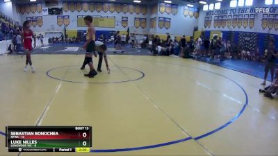 138 lbs Round 4 (8 Team) - Luke Nilles, Longwood WC vs SEBASTIAN BONOCHEA, NFWA