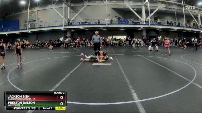 68 lbs Round 2 (6 Team) - Jackson Bish, Ragin Raisins Catawba vs Preston Dalton, Yale Street