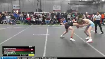 132 lbs Round 2 (8 Team) - Tristan Lepp, Dakota Hillbillies vs Gavin Cotton, Montana Maroon