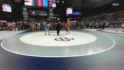 140 lbs Cons. Sub-rd Of 32 - Sofia MENELEY, VA vs Alia Curtiss, MI
