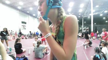 93 lbs Rr Rnd 7 - Abigail Neidig, Central Pennies vs Rylan Bliem, Kraken Blue - Girls