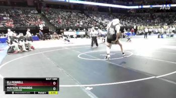 190 Class 1 lbs 3rd Place Match - Eli Ferrell, Sherwood vs Mayson Edwards, South Harrison