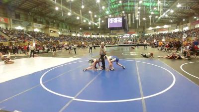 130 lbs Round Of 32 - Declan Collins, Severance Middle School vs Eli Wainwright, Norwood