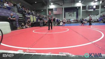 75 lbs Rr Rnd 3 - Kiarus Kidder, Buck Pride Wrestling vs Gannon Anderson, Bristow Elementary Wrestling Club