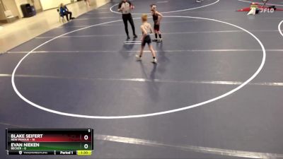 60 lbs Round 3 (4 Team) - Evan Nieken, Becker vs Blake Seifert, New Prague