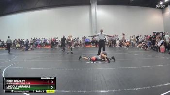 60 lbs Cons. Round 1 - Lincoln Arfaras, Funky Monkey vs Dixie Beasley, Blackman Wrestling Club