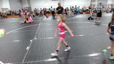 70 lbs Placement (4 Team) - Mckenzie Mcleod, Storm Wrestling Center vs Jayliannes Hardguittini, R&R Ladies Purple