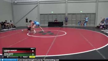 145 lbs Placement Matches (8 Team) - Logan Hancey, Utah vs Ryan Datz, New Jersey