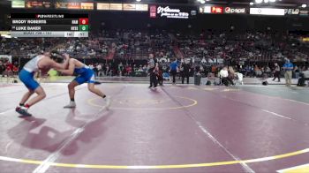 157 lbs Cons. Round 2 - Brody Roberts, Nampa vs Luke Baker, Nyssa