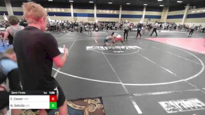 126 lbs Semifinal - Elias Casas, Threshold WC vs Nico Salcido, 209 Wr Ac