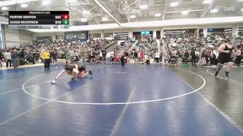 113 lbs Cons. Round 2 - Porter Denton, Manti vs Jaxon McKitrick, Mountain View