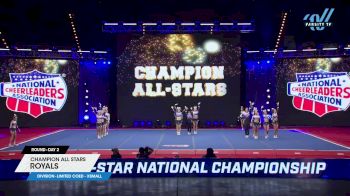 Champion All Stars - Royals [2025 L6 Limited Coed - XSmall Day 2] 2025 NCA All-Star National Championship