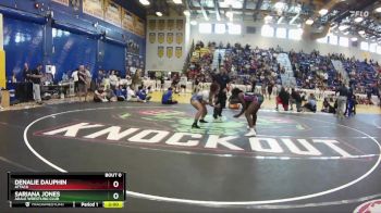 148 lbs Quarterfinal - Denalie Dauphin, Attack vs Sariana Jones, Adale Wrestling Club