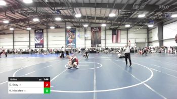 120 lbs Round Of 128 - Ozias Gray, LA vs Kenneth Macafee, SC