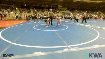 52 lbs Round Of 16 - Jackie Ketchum-Chick, Keystone Wrestling Club vs Chaps Herman, Bartlesville Wrestling Club