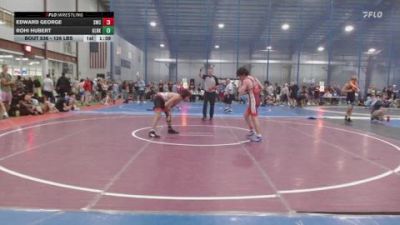 126 lbs Quarterfinal - Edward George, Seagull Wrestling Club vs Rohi Hubert, Glen Rock