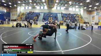 220 Blue 1st Place Match - Dustin Edenfield, Camden vs Nikkolai Wagstaffe, Olympic Heights