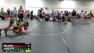 190 lbs Round 6 (8 Team) - Jayden Lopez, Myland WA vs Jake Jacobs, Front Royal WC