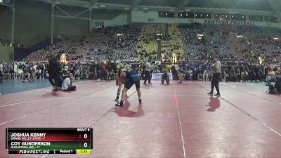 174 lbs Round 1 (16 Team) - Joshua Kenny, Grand Valley State vs Coy Gunderson, Augustana (SD)