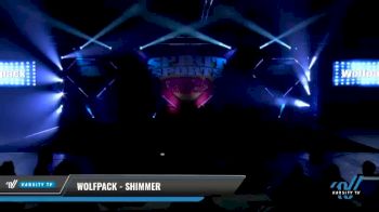 Wolfpack - Shimmer [2021 L1 Youth Day 1] 2021 Spirit Sports: Battle at the Beach
