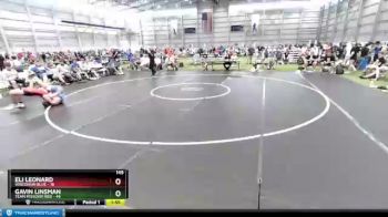 145 lbs 4th Wrestleback (16 Team) - Eli Leonard, Wisconsin Blue vs Gavin Linsman, Team Missouri Red