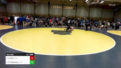 185 lbs Consi Of 16 #1 - Justin Cullen, Pomona (CO) vs Callen O`Mahoney, Poway