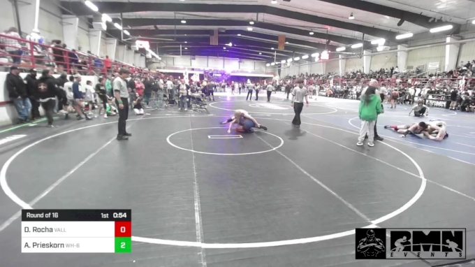 126 lbs Round Of 16 - Daniel Rocha, Valley Bad Boys vs Austin Prieskorn ...