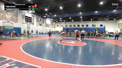 138 Boys Cons. Round 2 - Zeni Reyes, Kearny vs Damian Zavala, Escondido