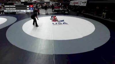 63 lbs 1st Place Match - Kevin Foster, Driller Wrestling Club vs Jase Dalton, Orange County RTC