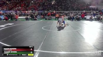 5A 126 lbs Champ. Round 1 - Mason Rogers, Coeur D Alene vs Tanner Severn, Madison