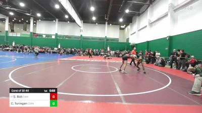 145 lbs Consi Of 32 #2 - Gavin Bob, Canisteo-greenwood vs Christian Turingan, Cornwall