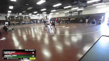 113 lbs Cons. Round 2 - Andrew Aden, Murrieta Mesa vs Carter Bolt, Torrey Pines