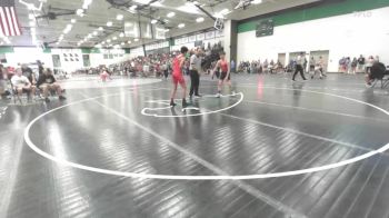 120 lbs Cons. Round 2 - Eli Stahler, Cowboy Wrestling Club vs Jackson Peek, Ray Pec