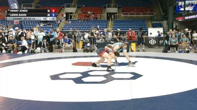 132 lbs Champ. Rd Of 16 - Henry Jones, Virginia vs Lewis Davis, Arkansas