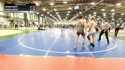126 lbs Round Of 32 - Thomas Smith, NY vs Samuel Moody, UT