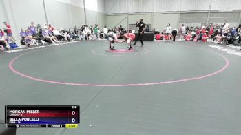 190 lbs Semis & 3rd Wb (16 Team) - Morgan Miller, Kansas vs Bella Porcelli, Iowa