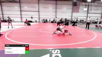 113 lbs Consi Of 8 #1 - Kiowa Vines, AL vs Geronimo Rivera, UT