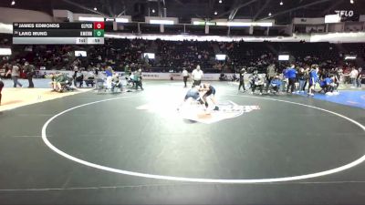 113 lbs Cons. Round 2 - James Edmonds, Glacier Peak vs Lang Mung, Kent Meridian