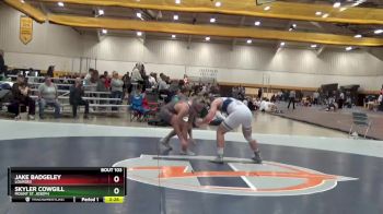 174 lbs Quarterfinal - Skyler Cowgill, Mount St. Joseph vs Jake Badgeley, Lourdes