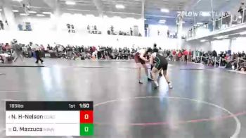 195 lbs Quarterfinal - Nathaniel Hubbard-Nelson, Concord-Carlisle vs Dominic Mazzuca, Minnechaug