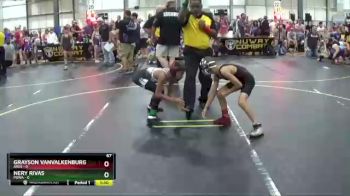 67 lbs Round 5 (6 Team) - Nery Rivas, POWA vs Grayson VanValkenburg, Ares