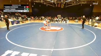 120 lbs 1st Place Match - Danika Castrejon, Mountainview vs Hailey Turner, Riverbend