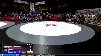 106 lbs Round 3 (16 Team) - Nathaniel Granados, SJWA vs Levi Mazzei, KCWA