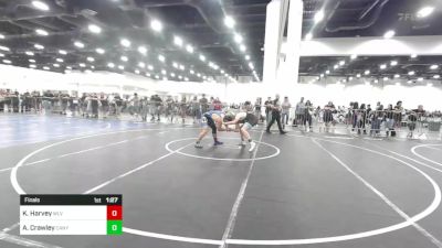 165 lbs Final - Korbyn Harvey, Wlv Jr Wrestling vs Alex Crawley, Canyon View Falcons