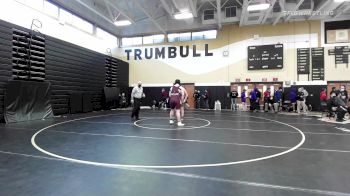 285 lbs Round Of 16 - Matt Pastore, Fairfield Warde vs Noah Santiago, East Lyme/Norwich Tech