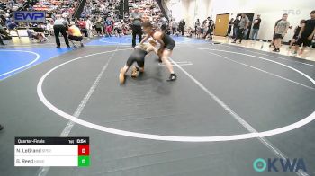 92 lbs Quarterfinal - Natalie LeGrand, Sperry Wrestling Club vs Gabe Reed, Henryetta Knights Wrestling Club