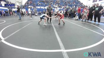 76 lbs Rr Rnd 2 - Weston Rutledge, Carl Albert vs Ryker Johnson, Division Bell Wrestling